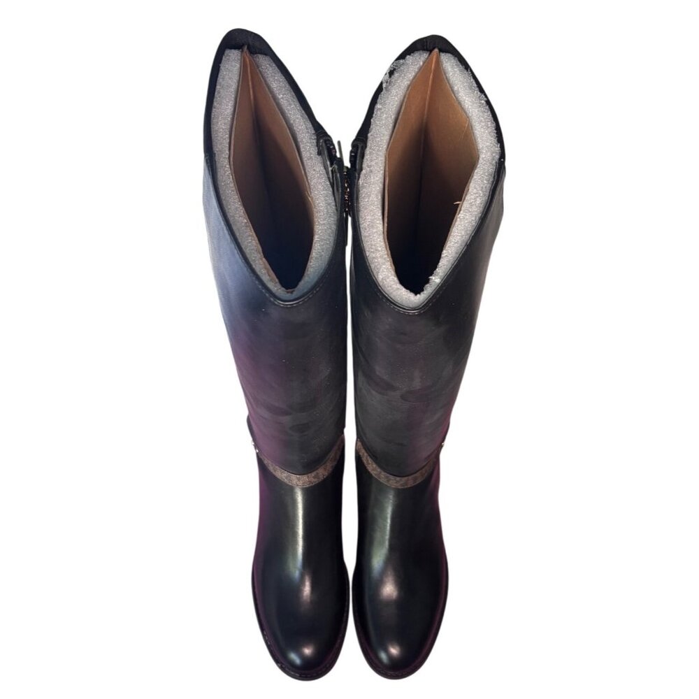 Michael Kors Finley Wide-Calf Riding Boots Women’s Size 8 - Picture 4 of 8